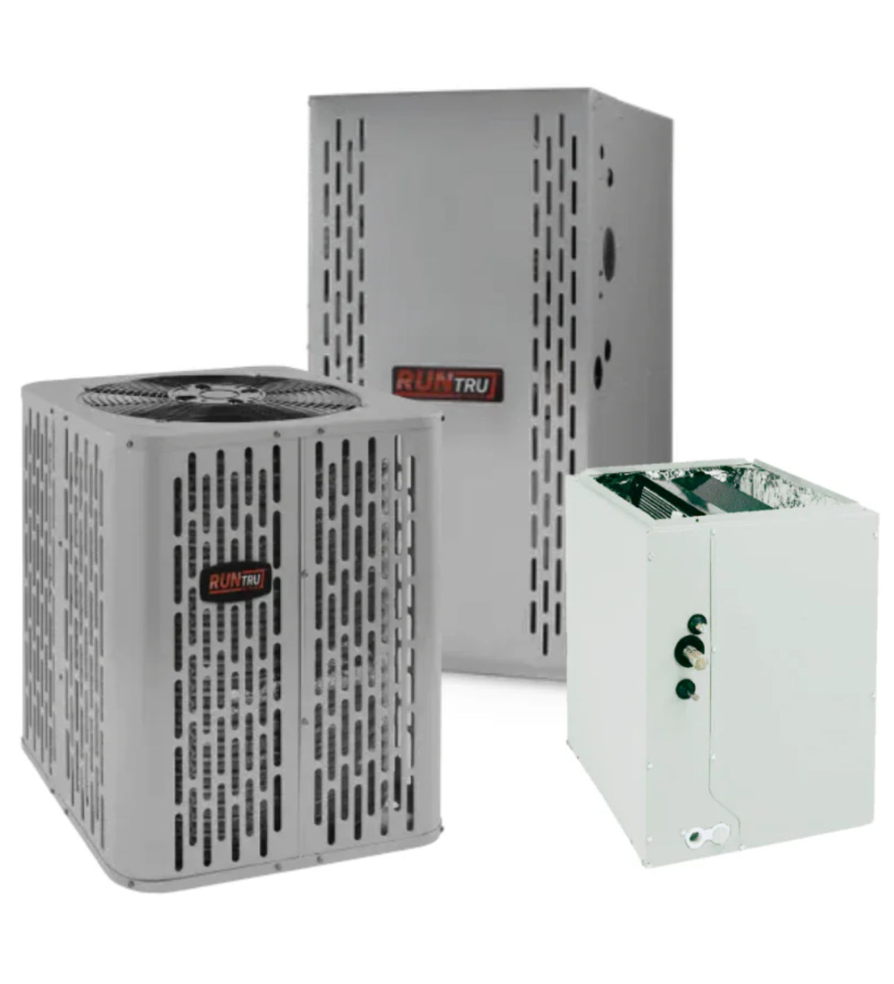 RunTru 2-Ton - 14.3 SEER2 Gas System | A5AC4024 Condenser + A801X040BM2SDA Furnace + 5TXCB003 Coil