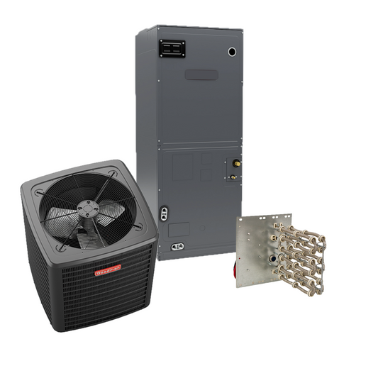 Goodman - 15 SEER2 - 1.5 Ton - Single-Stage Heat Pump System with 18K-24k Air Handler With Install