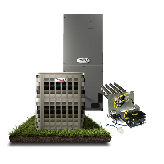 Lennox - 14.3 SEER2 - 2.5-Ton - Single-Stage Heat Pump System with CBK45UHPT-030 Air Handler With Install