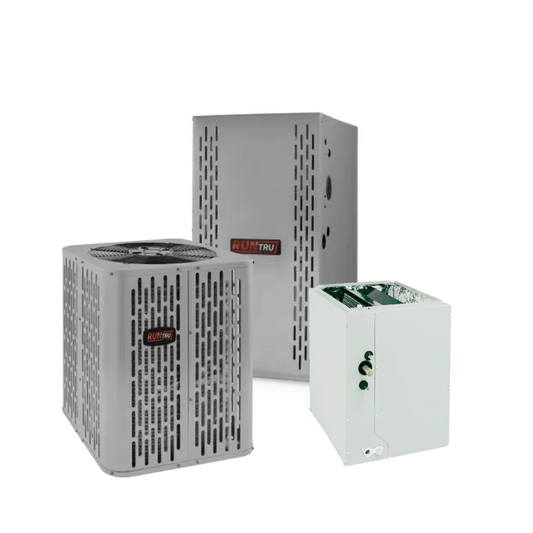 RunTru - 14.3 SEER2 - 1.5 Ton - Single-Stage Gas System with 80% Furnace