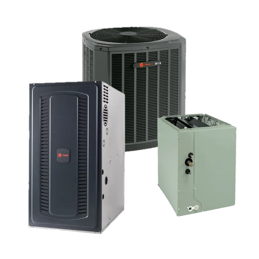 Trane - 15 SEER2 - 4-Ton - Single-Stage Gas System with 96% Furnace With Install With Install